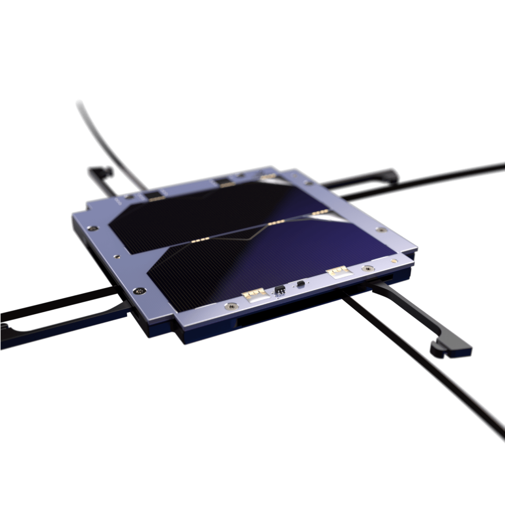 uhf-antenna-with solar panel z cubesat-endurosat-features