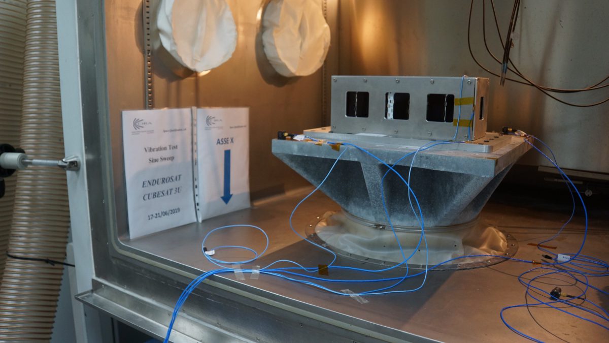 endurosat-space-qualification-2019-cira-vibration-test