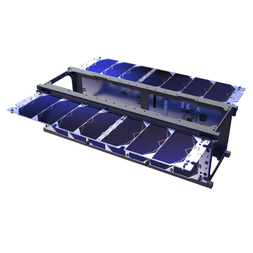 3U X-Y cubesat Deployable Solar Array endurosat