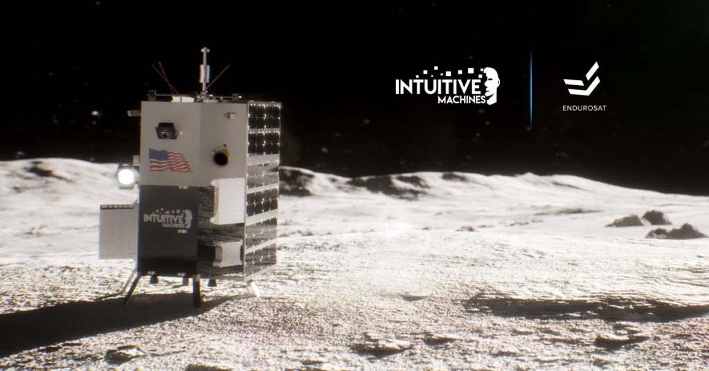 endurosat GOING TO THE MOON WITH INTUITIVE MACHINES